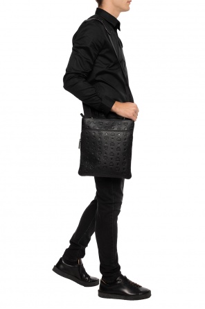 Shoulder bag with an embossed logo pattern, zdjęcie 2 Shoulder bag with an embossed logo pattern od MCM